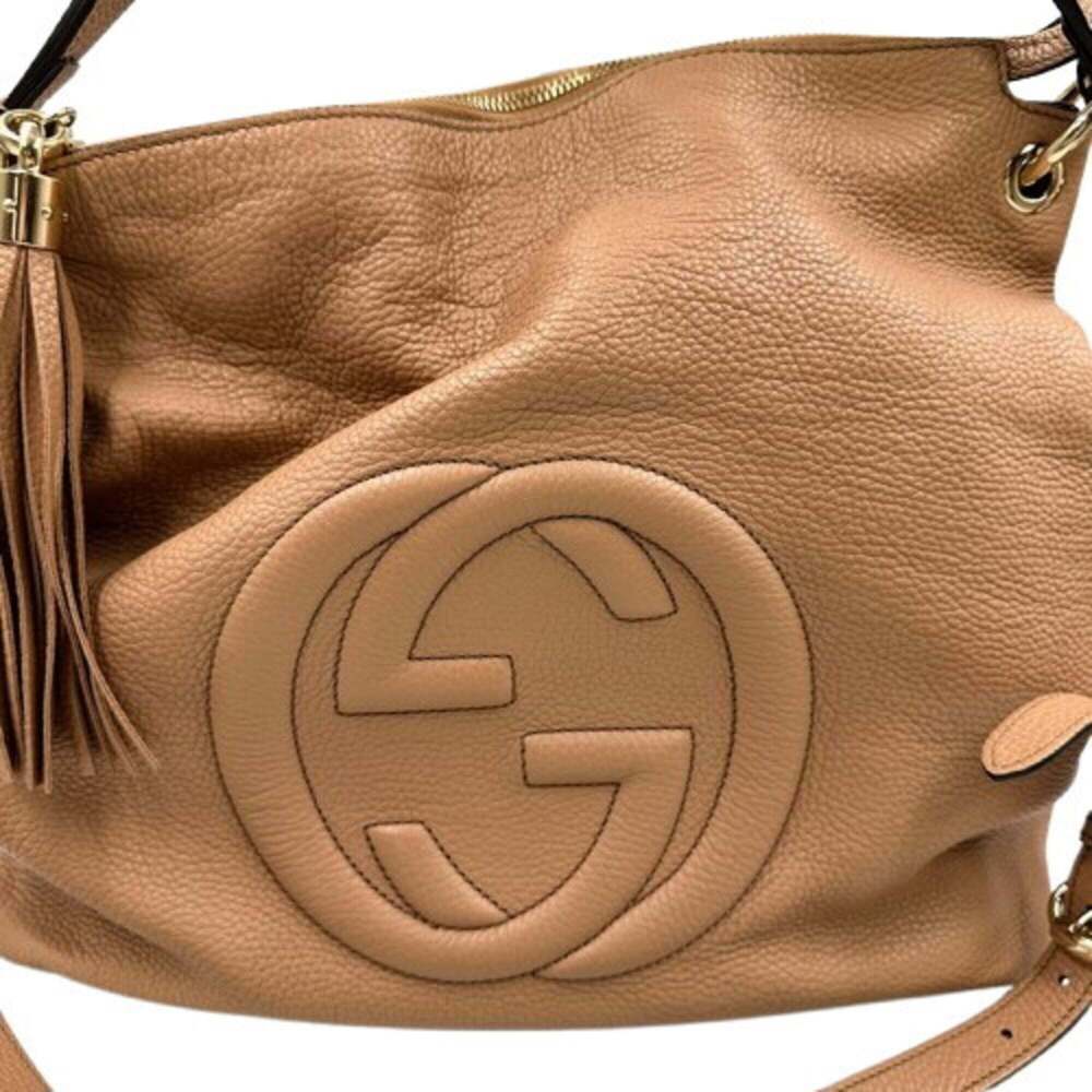 GUCCI Authentic Cream Shoulder Bag - Picture 2 of 10